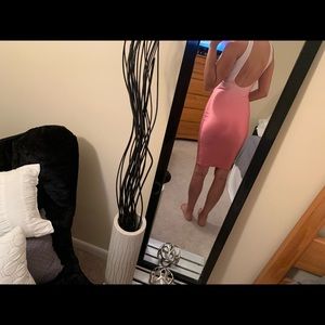 NWOT Ombré backless dress